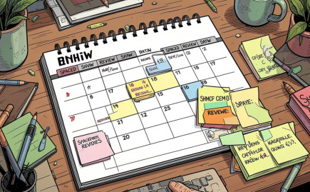 Spaced repetition study calendar for students preparing for exams